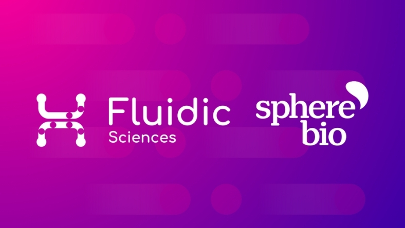 Fluidic Sciences and Sphere Bio logos shown together following acquisition